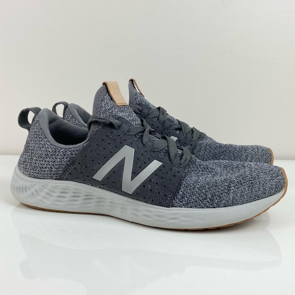New Balance Men’s Fresh Foam Sport V1 Gray Athletic R… Gem
